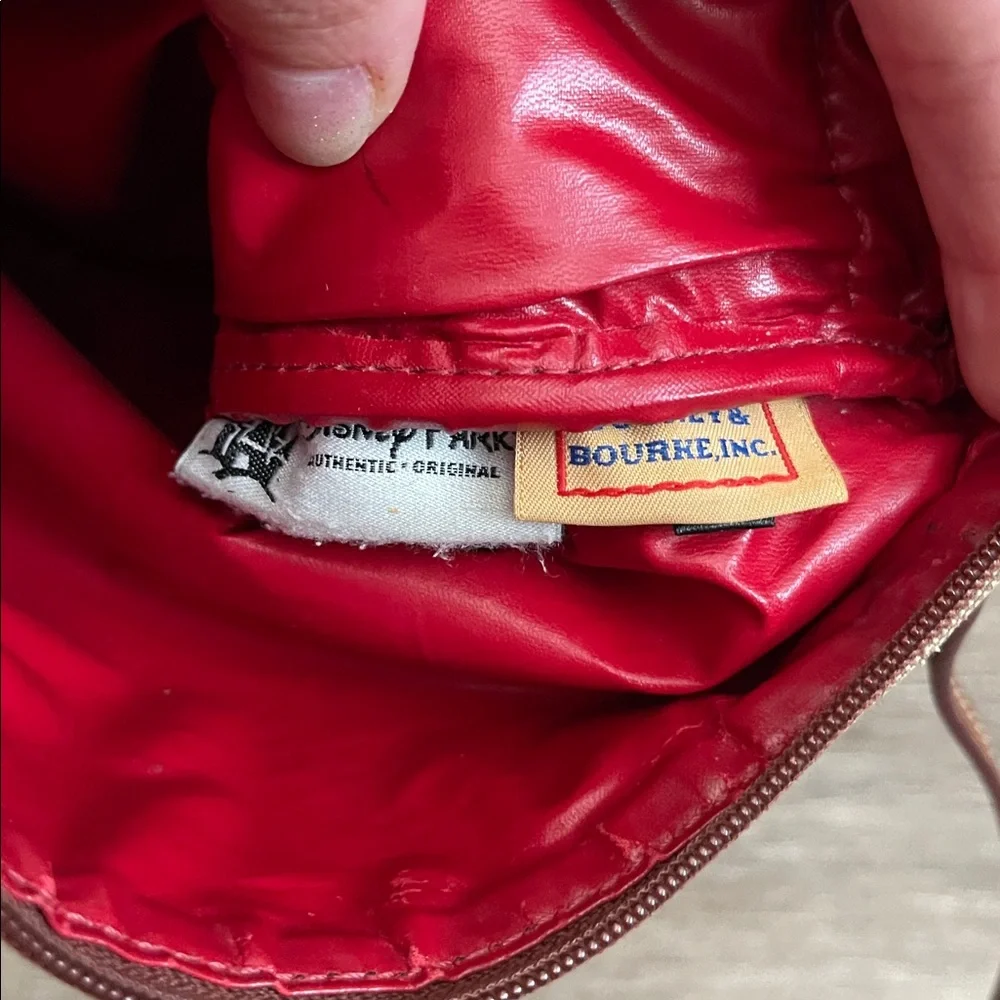 Disney Parks x Dooney & Bourke leather & fabric Mickey Mouse crossbody bag - Picture 11 of 14